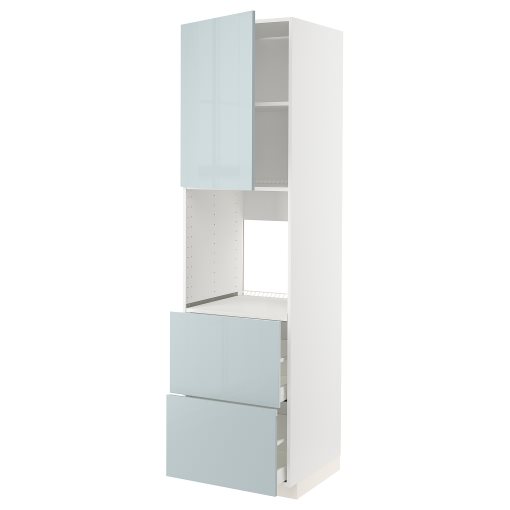 METOD/MAXIMERA, Висок шкаф за фурна, чекм/2чела/2 високи чекм, 994.795.25