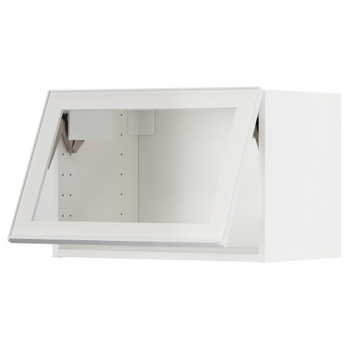 METOD, хоризонтален стенен шкаф+стъклена врата, 994.905.75