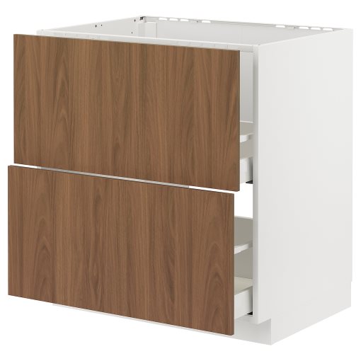 METOD/MAXIMERA, долен шкаф за мивка + 2 чела/2 чекм., 995.199.08
