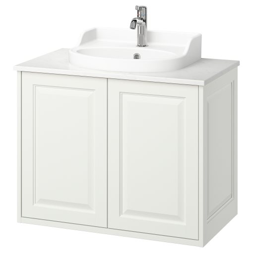 TANNFORSEN/RUTSJON, шкаф с врати/мивка/смесител, 995.299.88