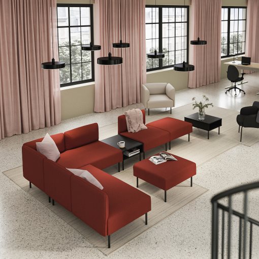 LILLEHEM, 6-местен мод диван с помощна маса, 995.534.88