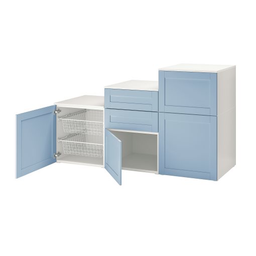 PLATSA, шкаф с врати и чекмеджета, 995.557.17