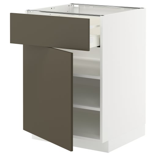 METOD/MAXIMERA, долен шкаф с чекмедже/врата, 995.583.44