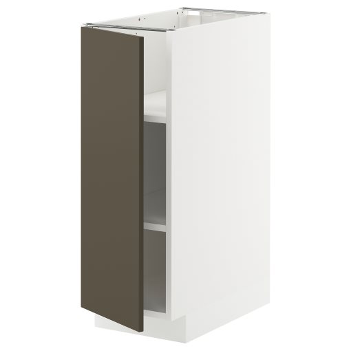 METOD, долен шкаф с рафтове, 995.589.09