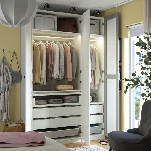 PAX/KAMMARTORP/TYSSEDAL, гардероб - комбинация, 995.725.66