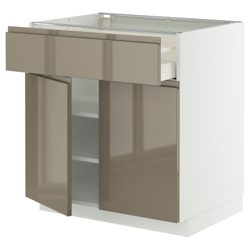 METOD/MAXIMERA, долен шкаф с чекмедже/2 врати, 995.765.88
