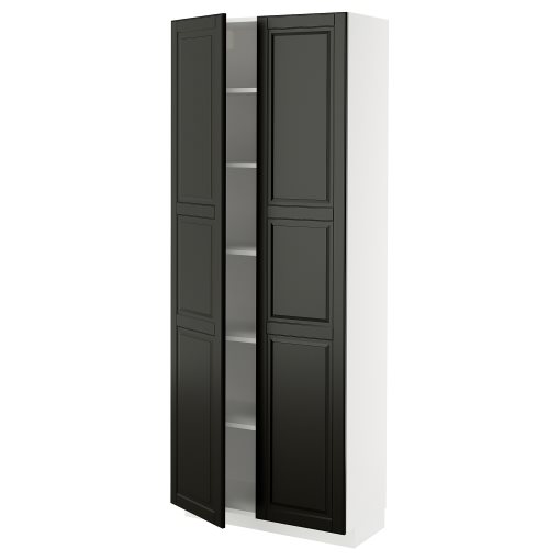 METOD, висок шкаф с рафтове, 995.789.07