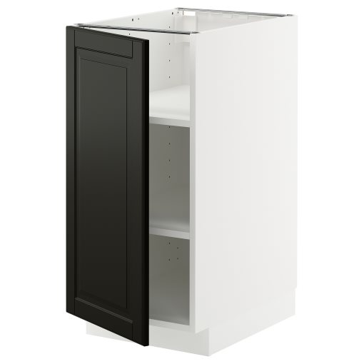 METOD, долен шкаф с рафтове, 995.790.49
