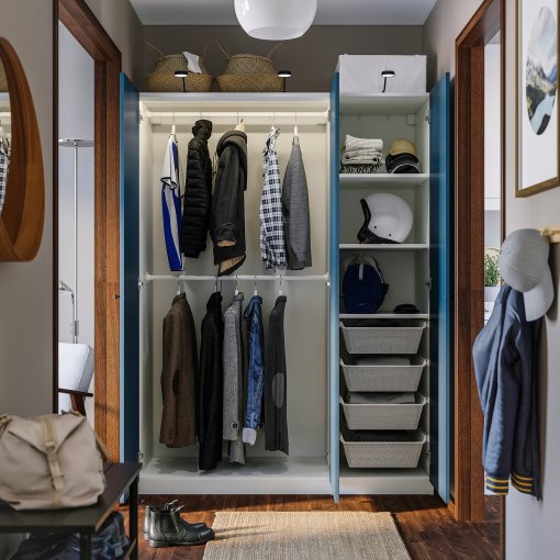 PAX/FYRUDDEN, гардероб - комбинация, 995.816.17