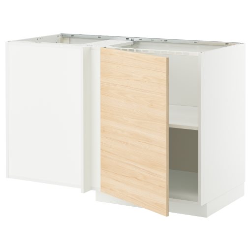 METOD, ъглов долен шкаф с рафт, 995.850.12