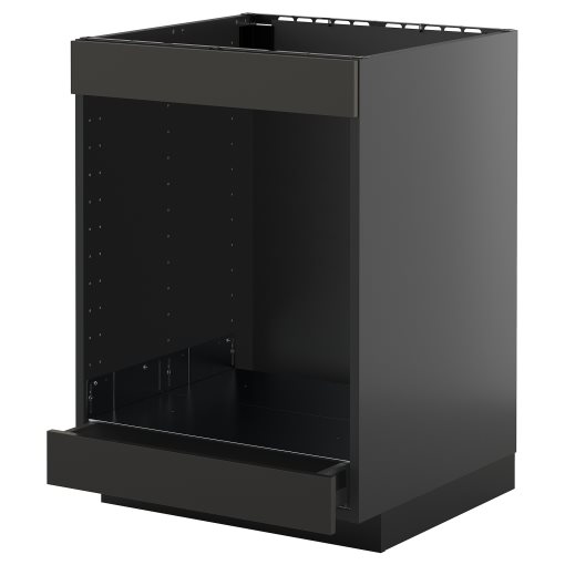 METOD/KNIVSHULT, долен шкаф за вграден котлон + фурна, чекмедже, 995.894.54