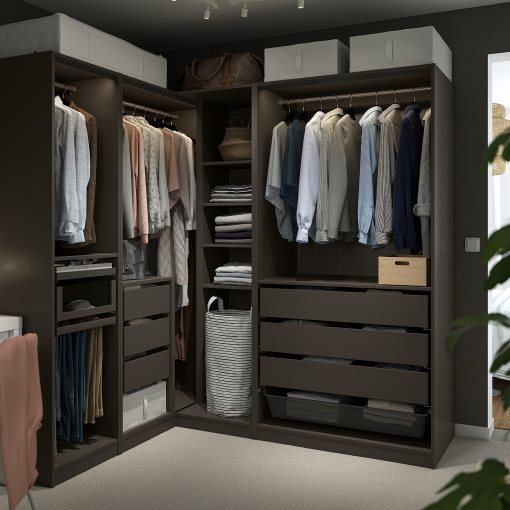 PAX, ъглов гардероб, 995.907.30