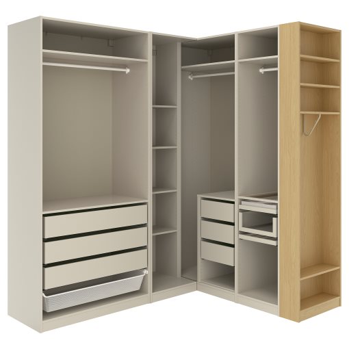 PAX, ъглов гардероб, 996.000.36