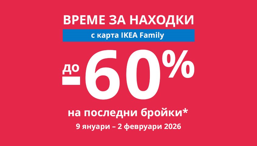 Разпродажба на последни бройки