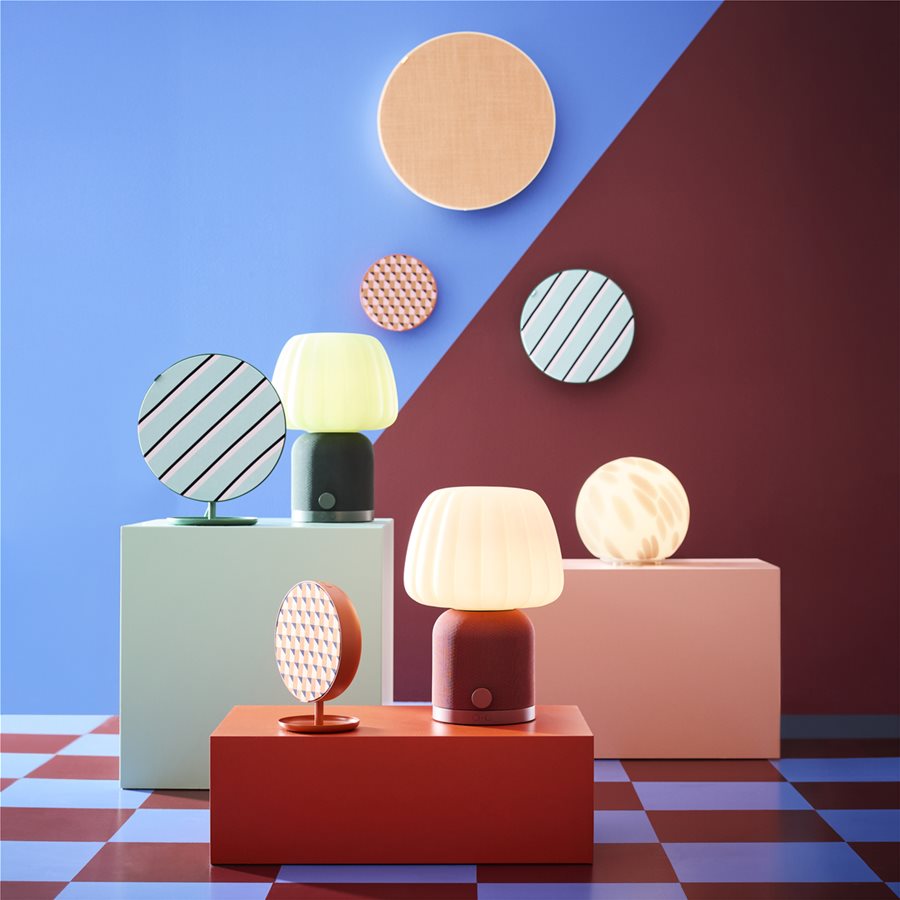 ИКЕА и Teklan представят цветна колекция, която превръща светлината и звука в дизайнерски акценти у дома